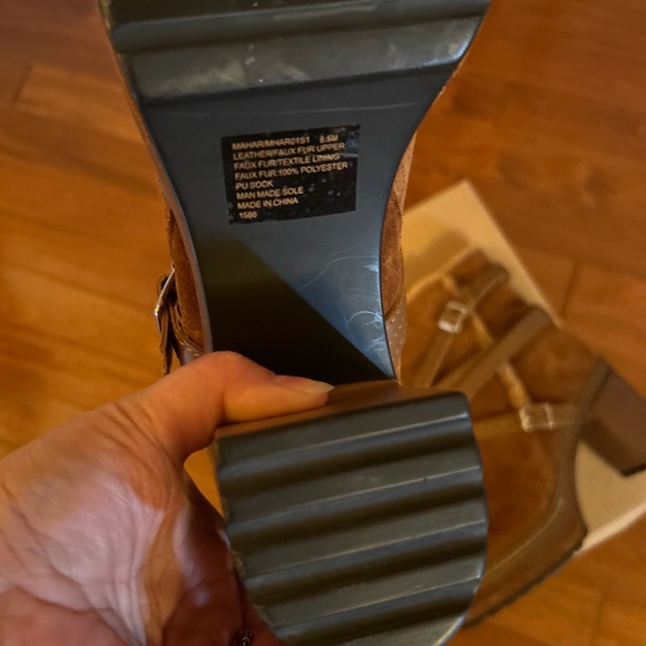 Steve Madden wedges boots size 8.5 new - Picture 4 of 5